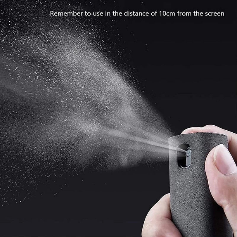 Spray Wiper™ Sprays and Wipes Screens In One Go!